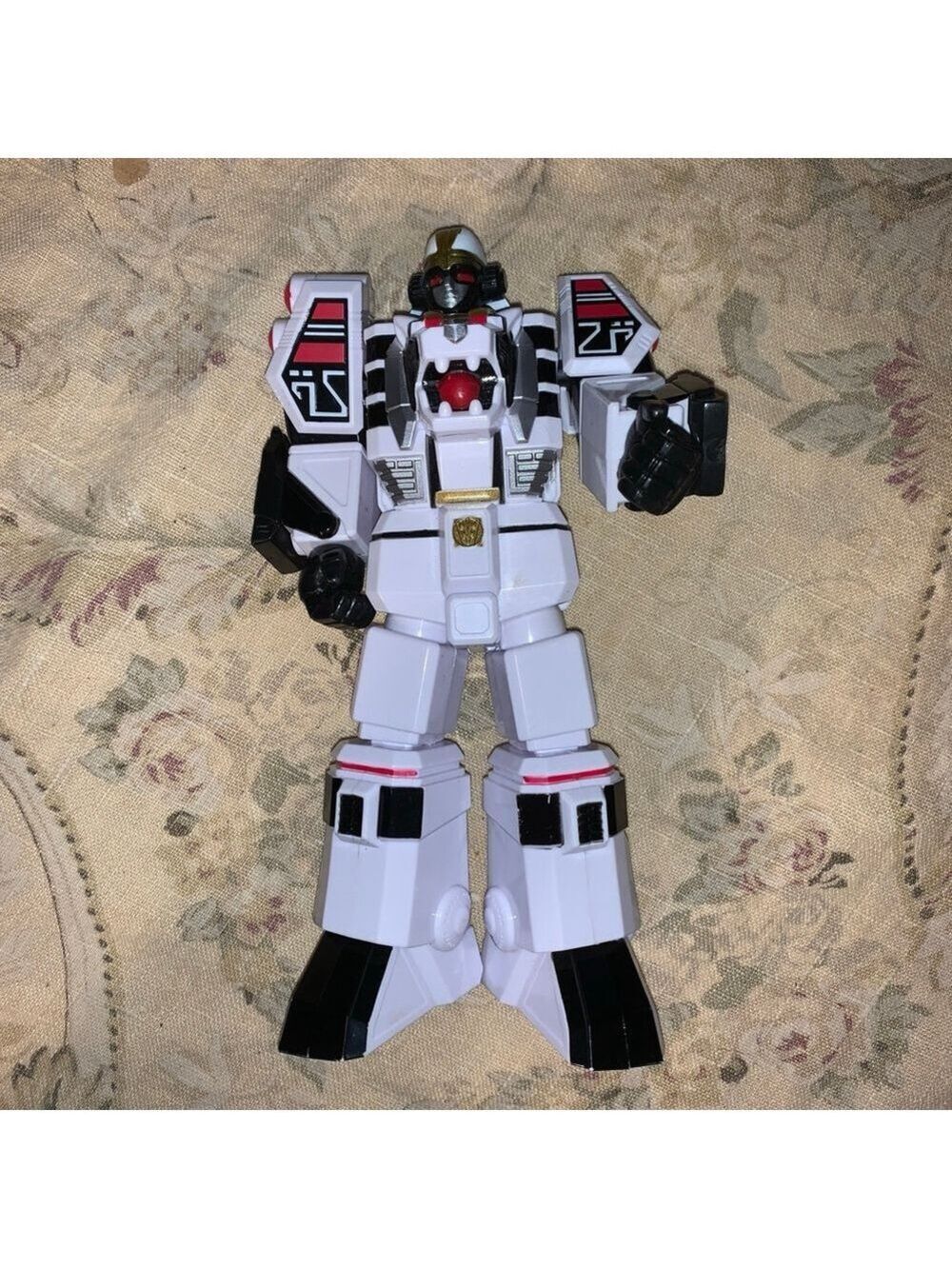 Kids Hasbro Power Rangers Robot action figure Toy White/Black